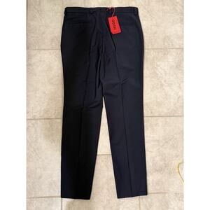 Mens Hugo Boss Trouser Dark Blue, Size 32R